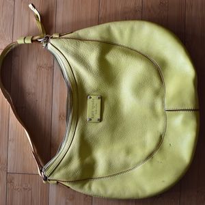 Yellow Kate Spade Shoulder Bag
